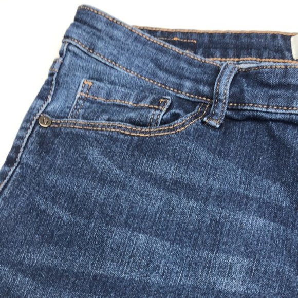 LIKE NEW CAFE DENIM SKINNY JEANS 12/31x29 ๐ - Picture 9 of 13